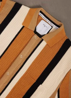 Percival Knitted Shirts|Knitted Polo Shirts & Knitted Shirts^Adaman Breeze Shirt Dune