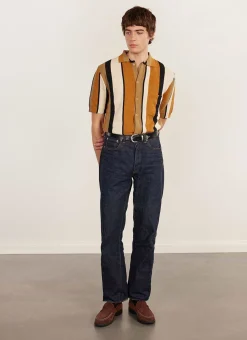 Percival Knitted Shirts|Knitted Polo Shirts & Knitted Shirts^Adaman Breeze Shirt Dune