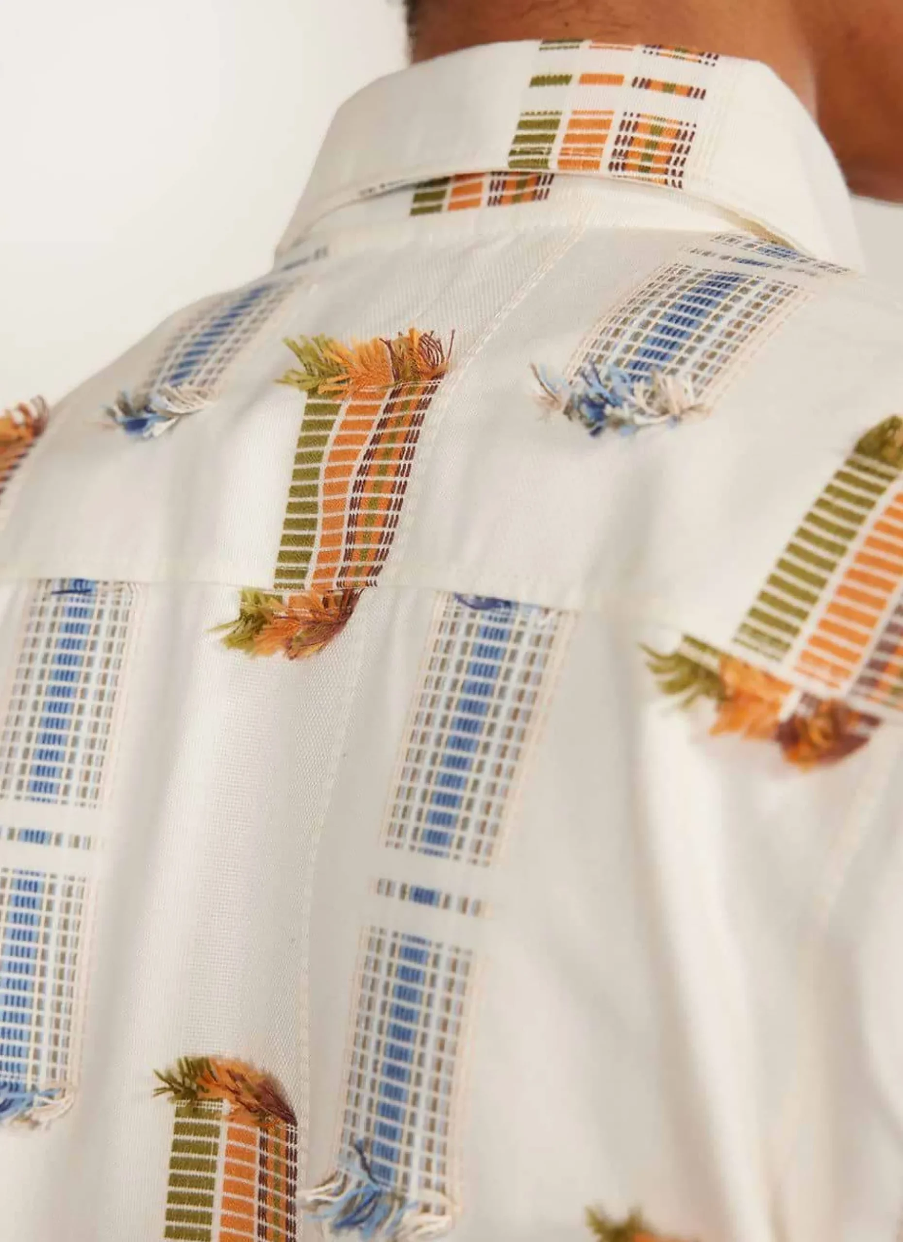 Percival Short Sleeve Shirts|Boxy Shirts^Ambassador Boxy Clerk Shirt Ecru
