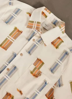 Percival Short Sleeve Shirts|Boxy Shirts^Ambassador Boxy Clerk Shirt Ecru