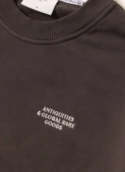 Percival Jumpers & Sweaters^Antiquities Importer Sweatshirt Washed Black