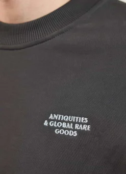 Percival Jumpers & Sweaters^Antiquities Importer Sweatshirt Washed Black
