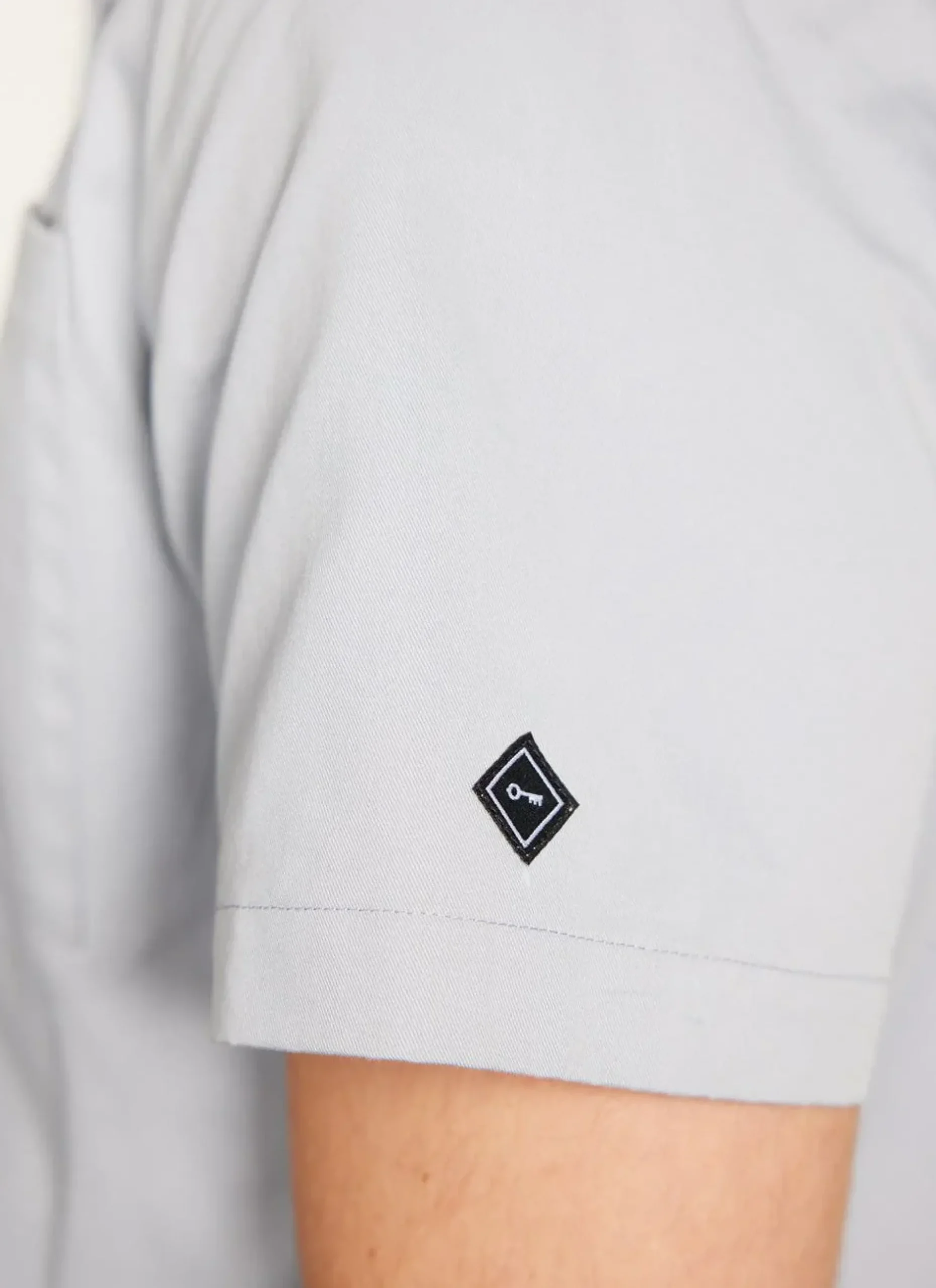 Percival Short Sleeve Shirts|Boxy Shirts^Auxiliary Boxy Clerk Shirt Light Blue
