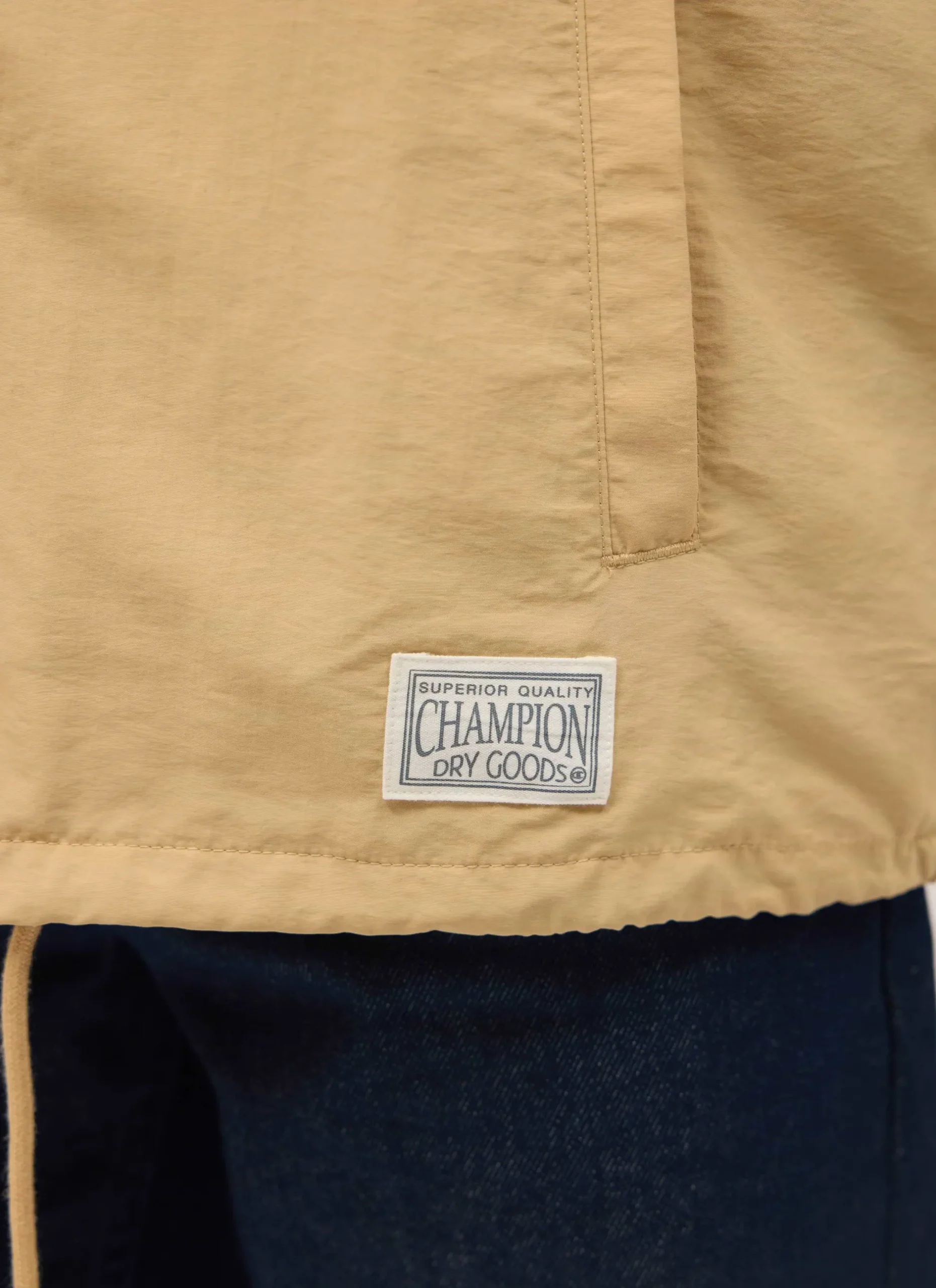 Percival Jackets^Bear Mascot Nylon Jacket Camel