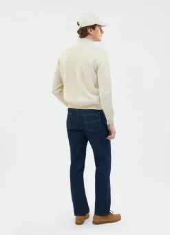 Percival Jumpers & Sweaters^Bienvenue Knitted Crew Neck Ecru