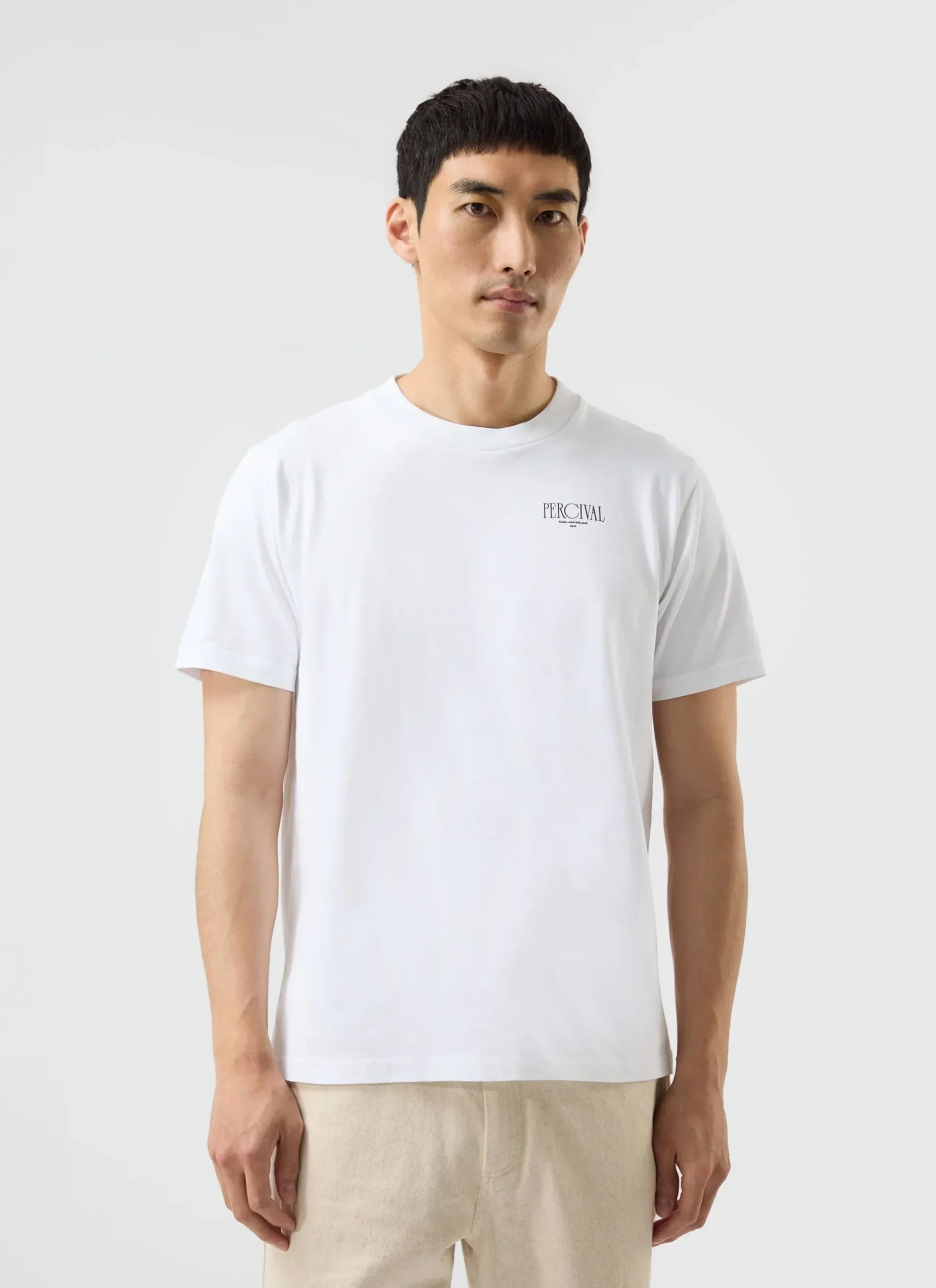 Percival White T-Shirts^Bistro T Shirt White