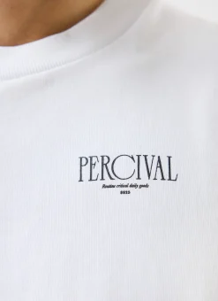 Percival White T-Shirts^Bistro T Shirt White