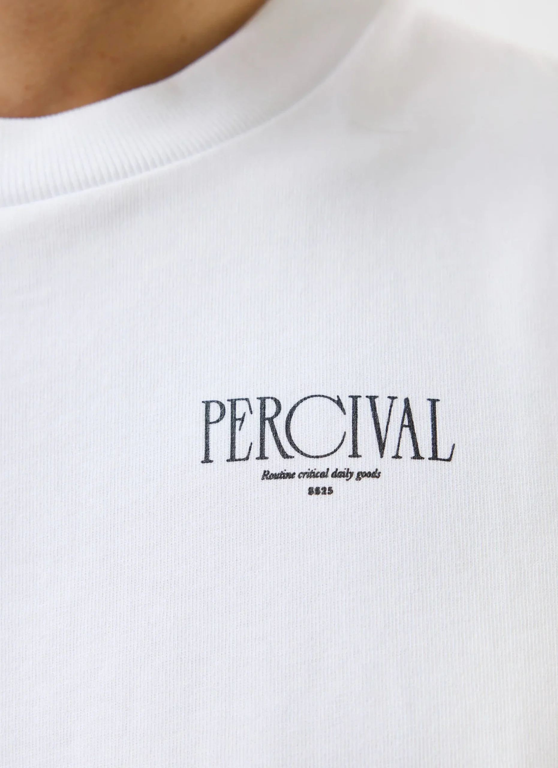 Percival White T-Shirts^Bistro T Shirt White