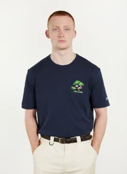 Percival Regular Fit T-Shirts^Bonsai T Shirt Navy