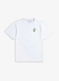 Percival White T-Shirts|Regular Fit T-Shirts^Bonsai T Shirt White