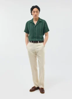 Percival Short Sleeve Shirts|Boxy Shirts^Calabria Cuban Shirt Forest