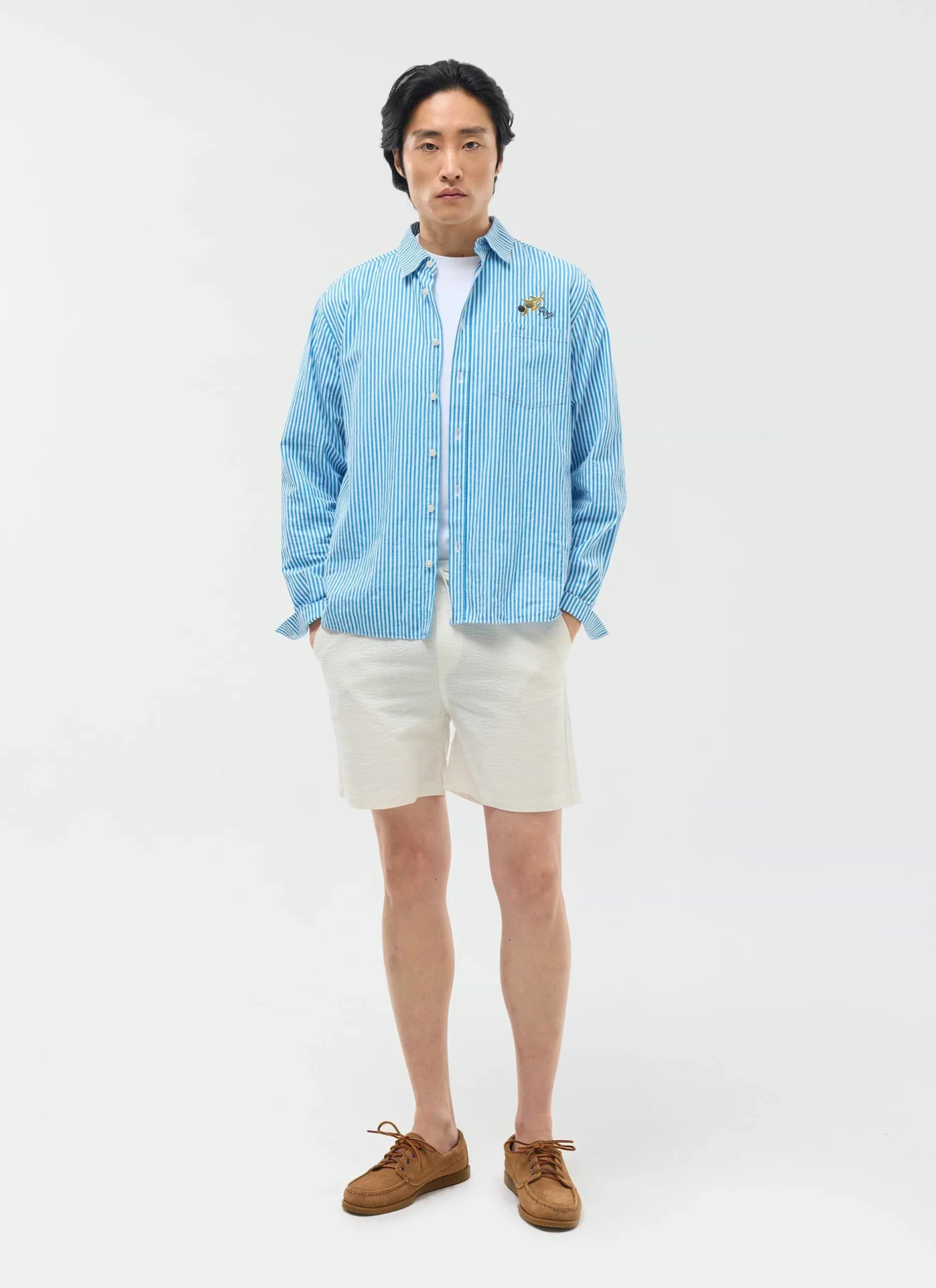 Percival Shorts|Suit Shorts^Classic Shorts Cream