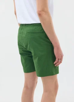 Percival Shorts|Seersucker Suits^Classic Shorts Forest