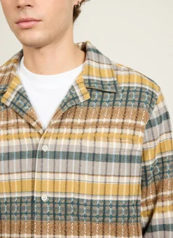 Percival Long Sleeve Shirts|Cuban Collared Shirts^Consign Ashdown Cuban Shirt Multi