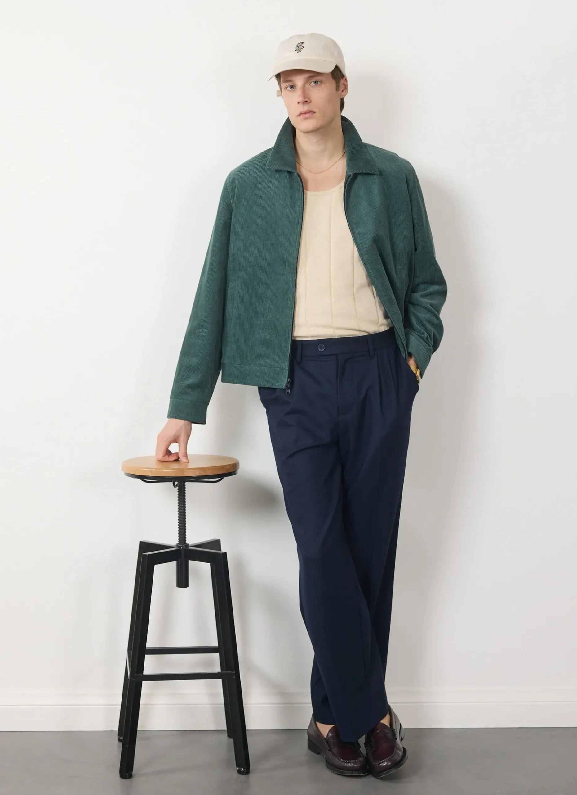 Percival Jackets^Cord Jacket Forest
