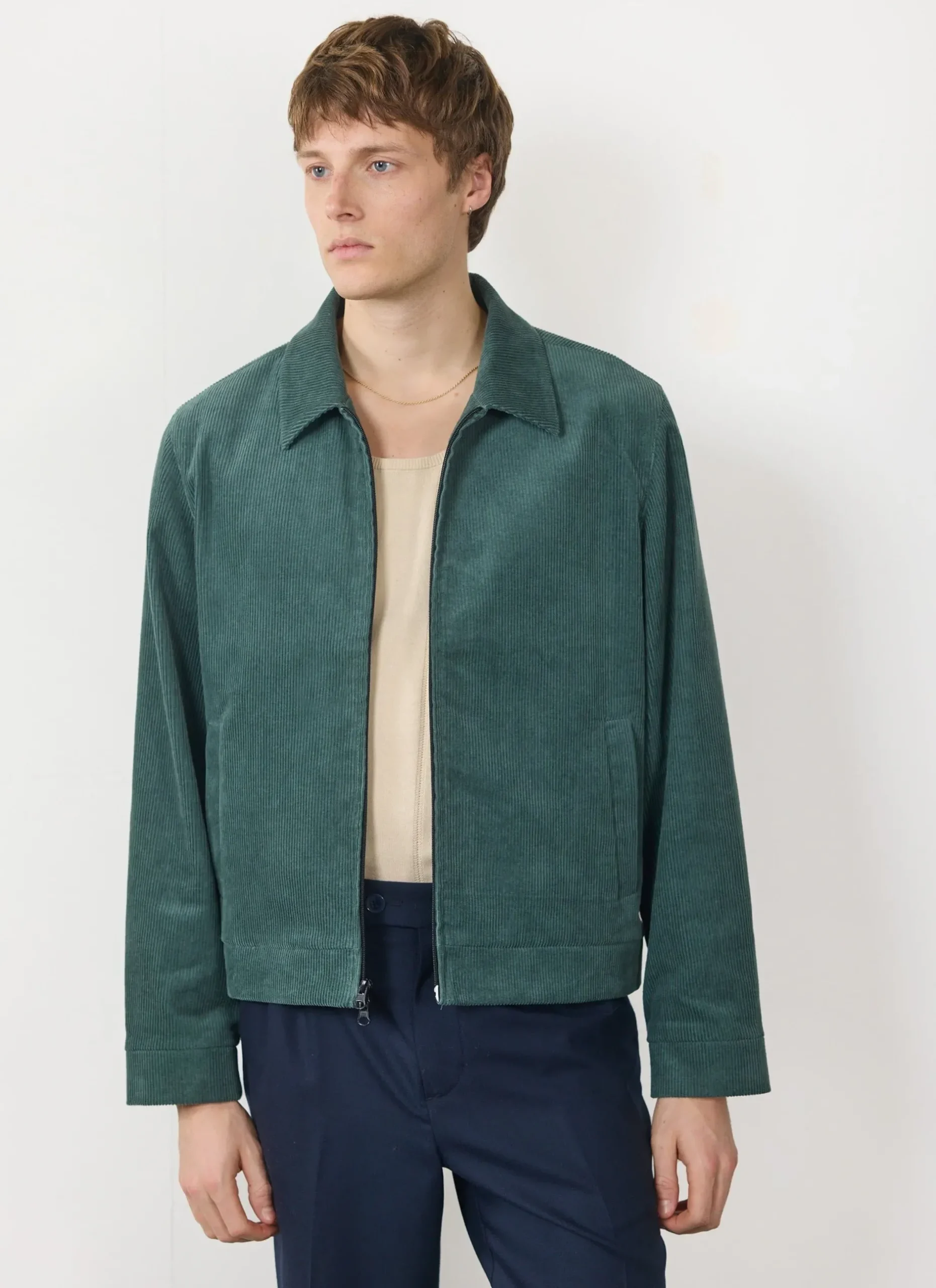 Percival Jackets^Cord Jacket Forest