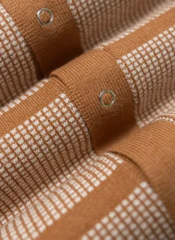 Percival Short Sleeve Shirts|Knitted Shirts^Costa Knitted Shirt Tobacco