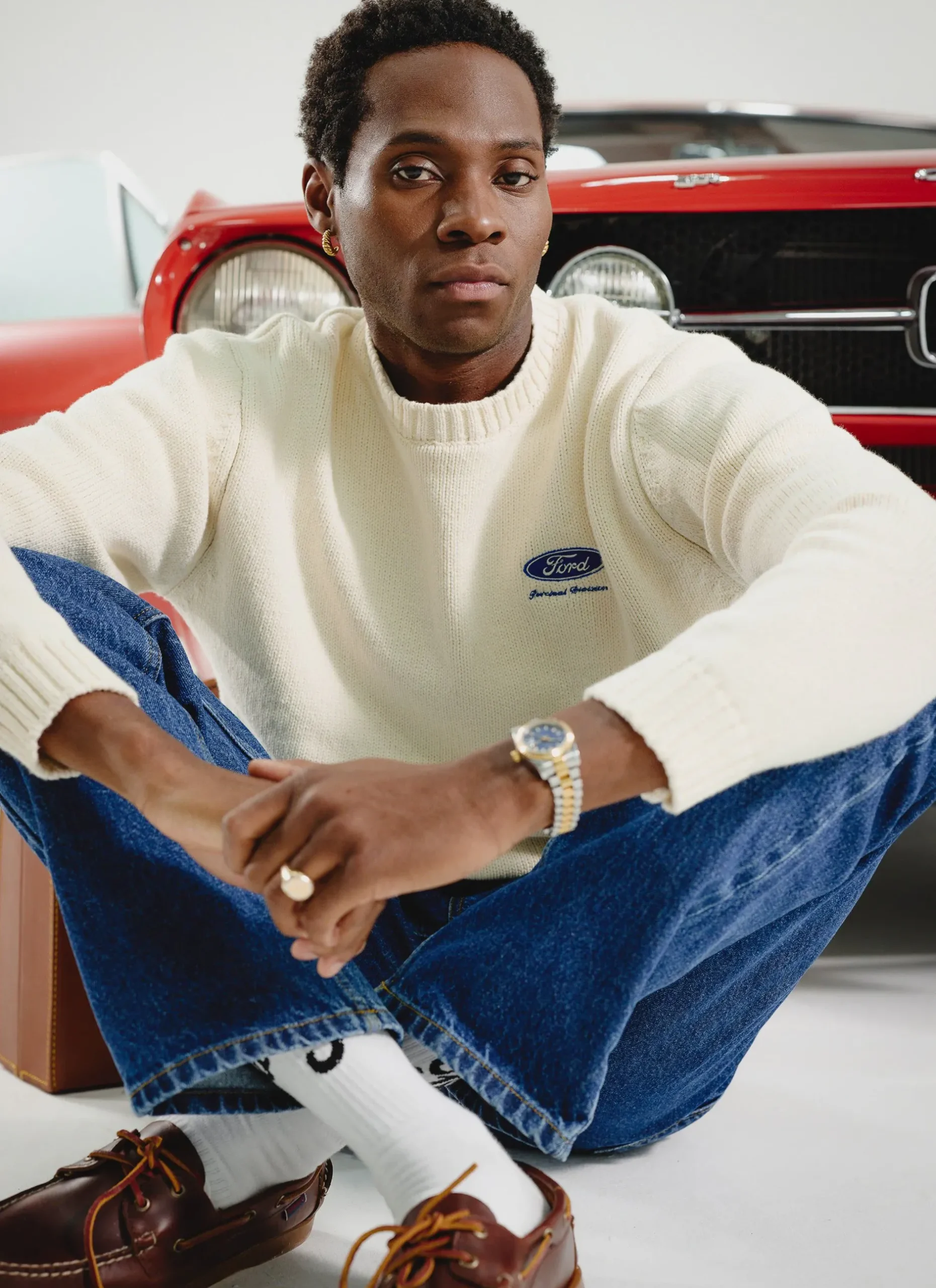 Percival Jumpers & Sweaters^Crewneck Jumper Ecru