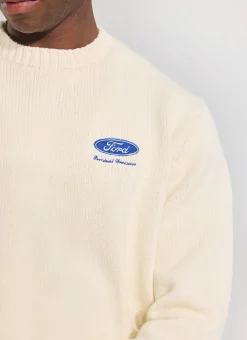 Percival Jumpers & Sweaters^Crewneck Jumper Ecru