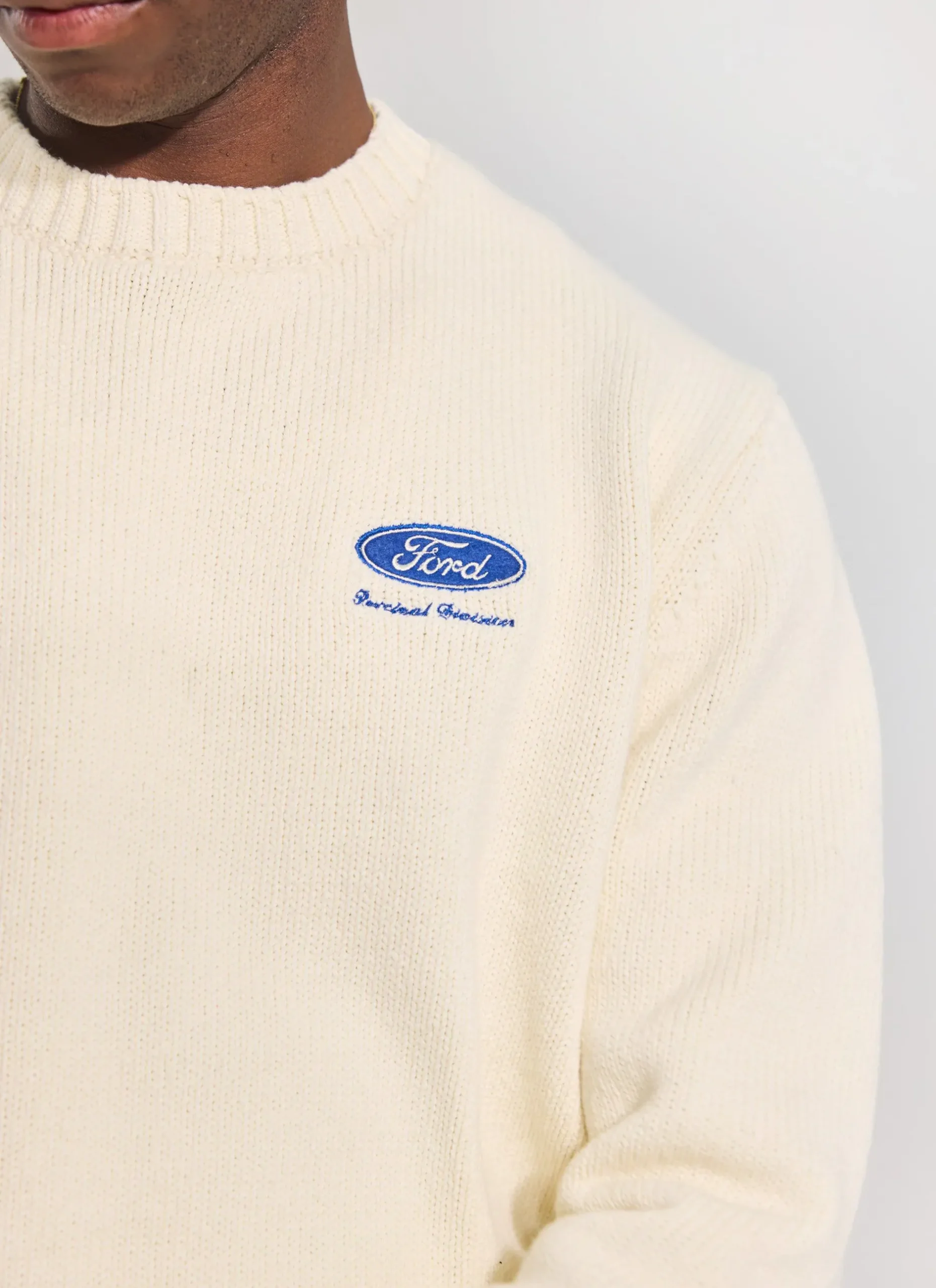 Percival Jumpers & Sweaters^Crewneck Jumper Ecru