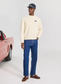 Percival Jumpers & Sweaters^Crewneck Jumper Ecru
