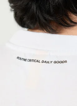 Percival White T-Shirts|Regular Fit T-Shirts^Croissant T Shirt White