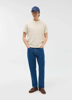 Percival Boxy T-Shirts|Oversized T-Shirts^Deck Oversized T Shirt Ecru