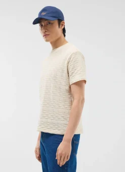 Percival Boxy T-Shirts|Oversized T-Shirts^Deck Oversized T Shirt Ecru