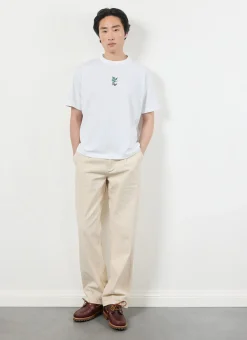 Percival White T-Shirts|Oversized T-Shirts^Fern Oversized T Shirt White