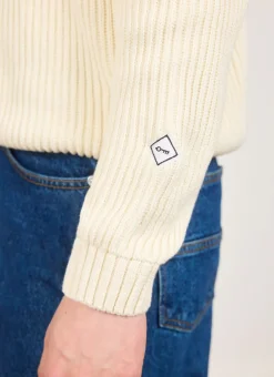 Percival Jumpers & Sweaters^Fisherman Jumper Ecru