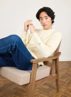 Percival Jumpers & Sweaters^Fisherman Jumper Ecru