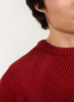 Percival Jumpers & Sweaters^Fisherman Jumper Brick