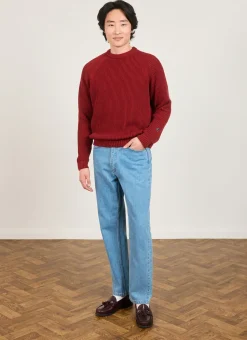 Percival Jumpers & Sweaters^Fisherman Jumper Brick
