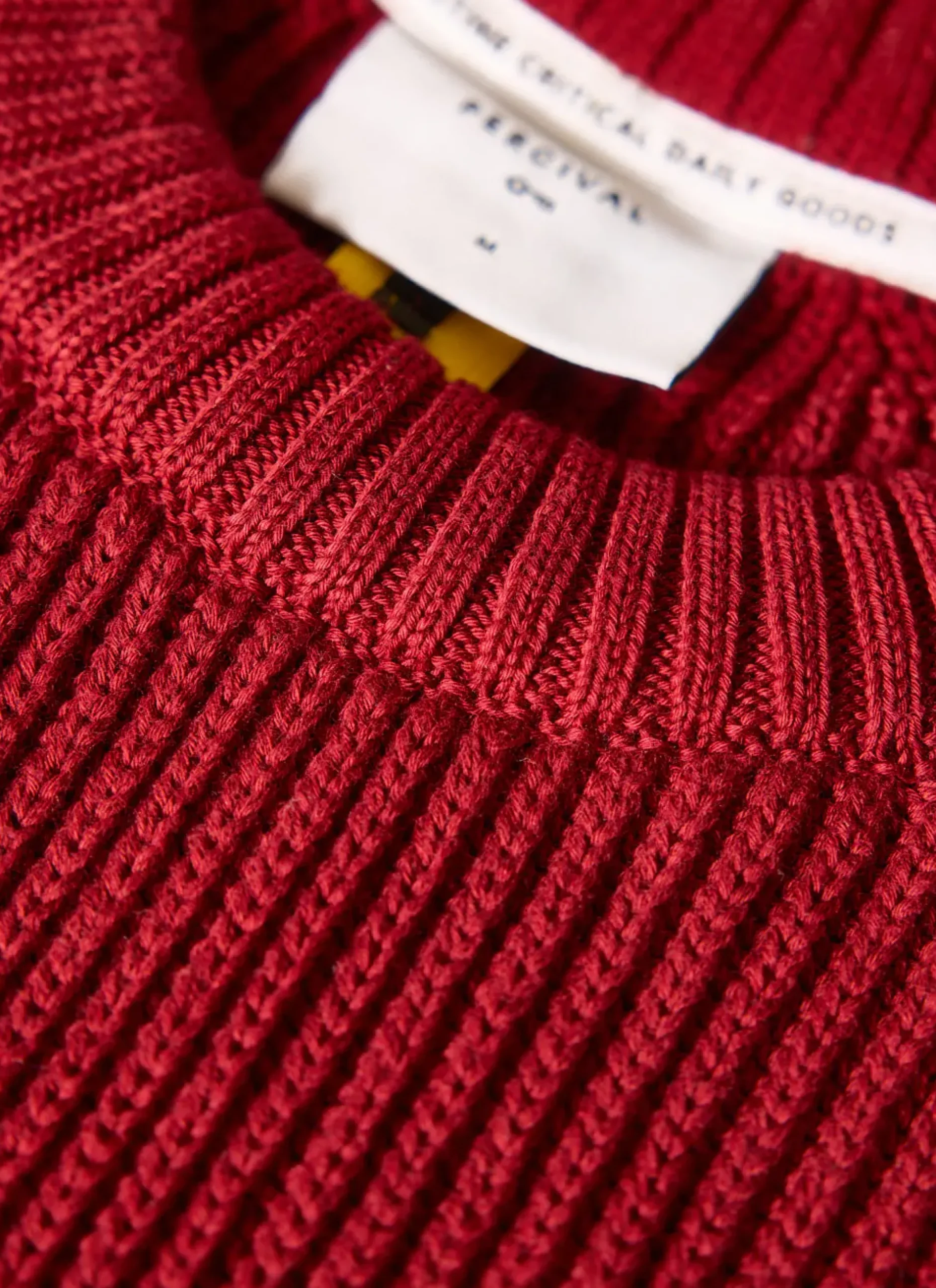 Percival Jumpers & Sweaters^Fisherman Jumper Brick