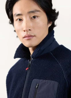 Percival Jackets|Fleeces^Fleece Jacket Navy