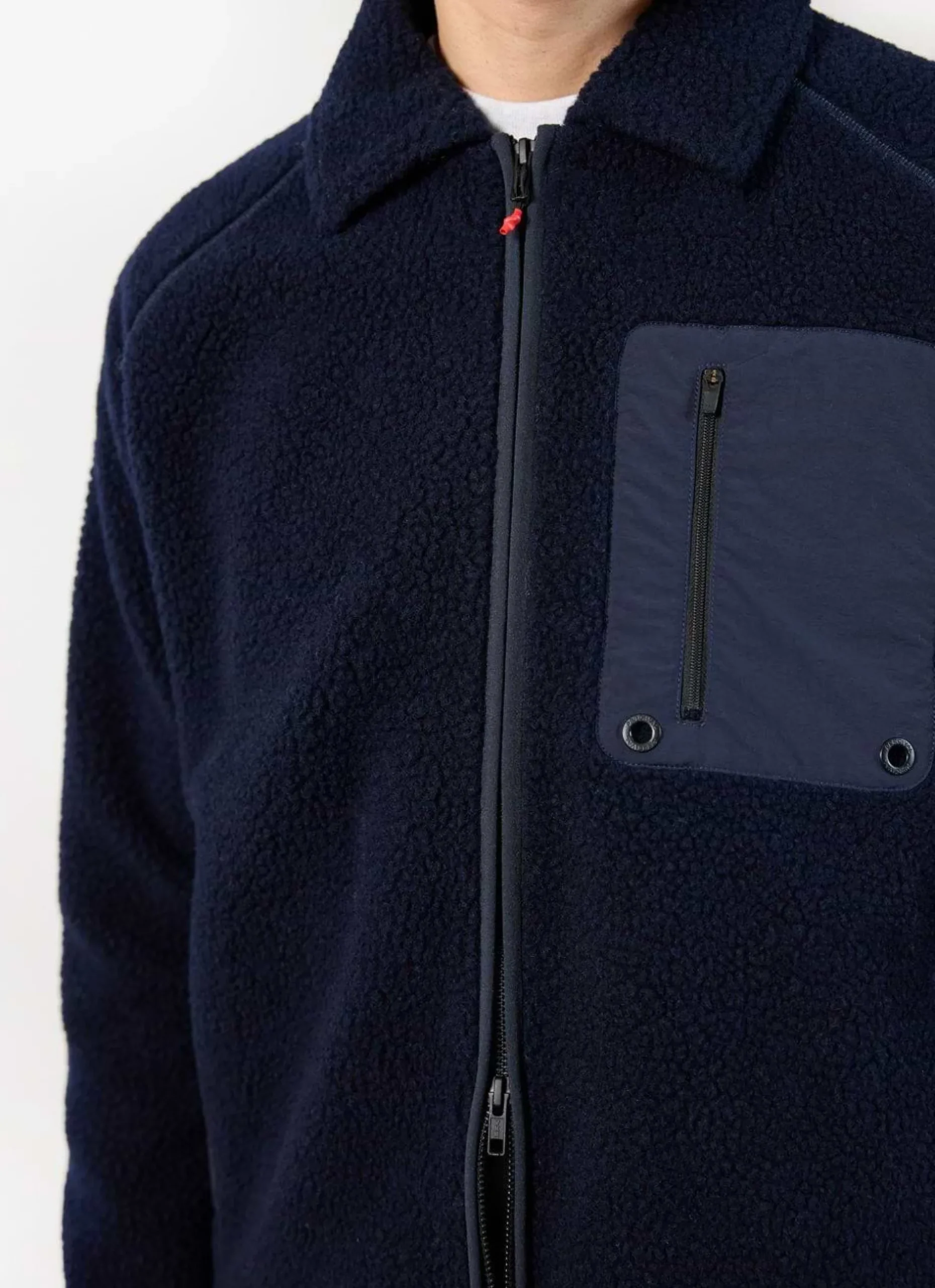 Percival Jackets|Fleeces^Fleece Jacket Navy