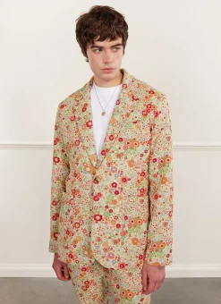Percival Race Day Suits|Work Suits^Floral Tailored Blazer Multi