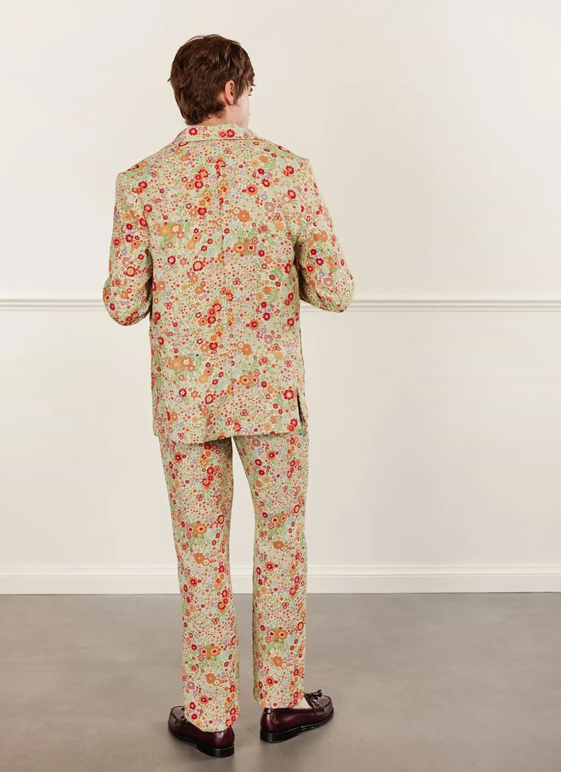 Percival Race Day Suits|Work Suits^Floral Tailored Blazer Multi