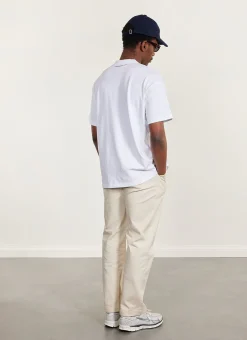 Percival White T-Shirts|Boxy T-Shirts^Fuji Oversized T Shirt White