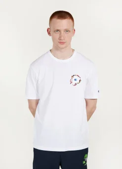 Percival White T-Shirts|Regular Fit T-Shirts^Koi Carp T Shirt White