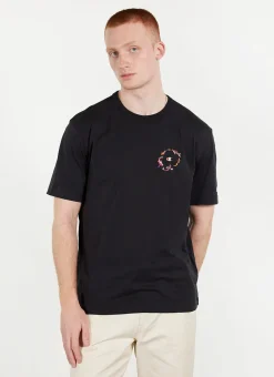 Percival Regular Fit T-Shirts^Koi Carp T Shirt Black