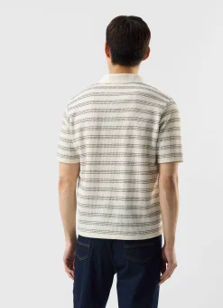 Percival Short Sleeve Shirts|Polo Shirts^Laurent Open Collar Polo Ecru