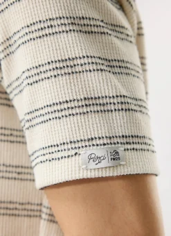 Percival Short Sleeve Shirts|Polo Shirts^Laurent Open Collar Polo Ecru