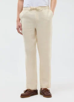 Percival Linen Trousers|Race Day Suits^Linen Everyday Trousers Cream