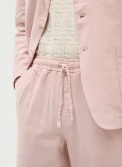 Percival Linen Trousers|Race Day Suits^Linen Everyday Trousers Dusty Pink