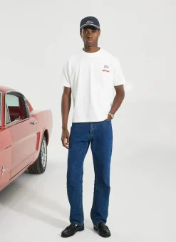 Percival White T-Shirts|Oversized T-Shirts^Mach 1 295 '69 Mustang Oversized T Shirt White