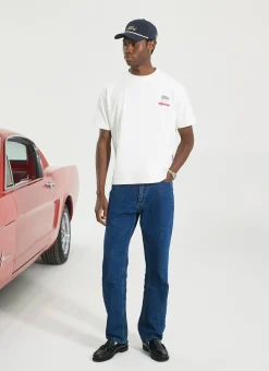 Percival White T-Shirts|Oversized T-Shirts^Mach 1 295 '69 Mustang Oversized T Shirt White