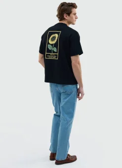 Percival Oversized T-Shirts|Boxy T-Shirts^Nature Reserve Oversized T Shirt Black