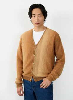 Percival Cardigans^Ombre Knitted Cardigan Tan