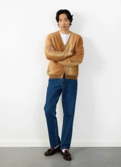 Percival Cardigans^Ombre Knitted Cardigan Tan